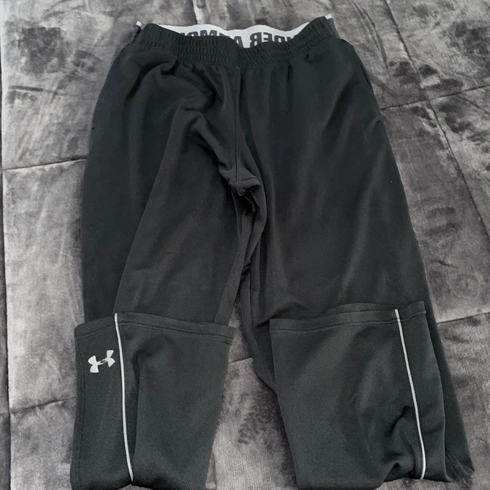 Large Black Under Armour Sweatpants